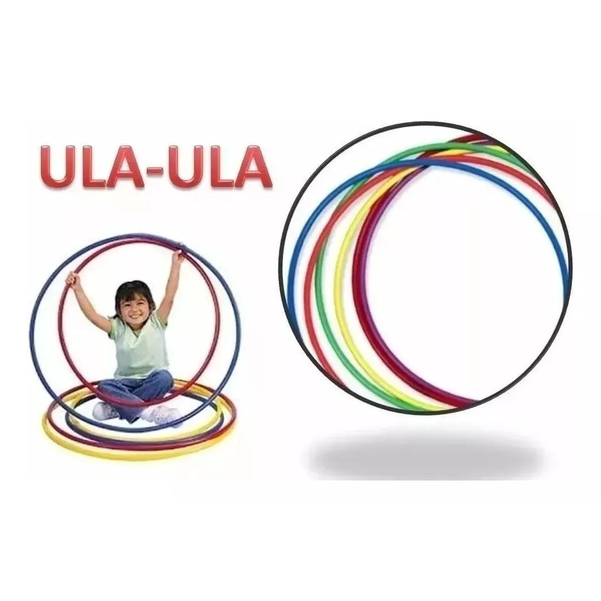 GENERICO - Ula Ula 50 Cm Infantil Niñas Niños Preescolar