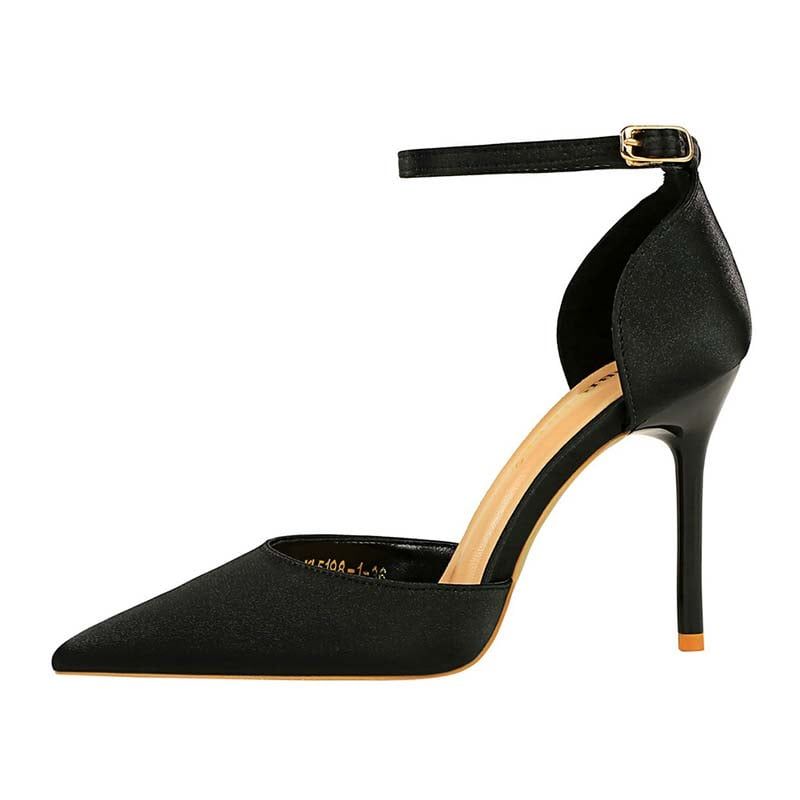 SHANDIAN - Sandalias de fiesta Mujer Negro
