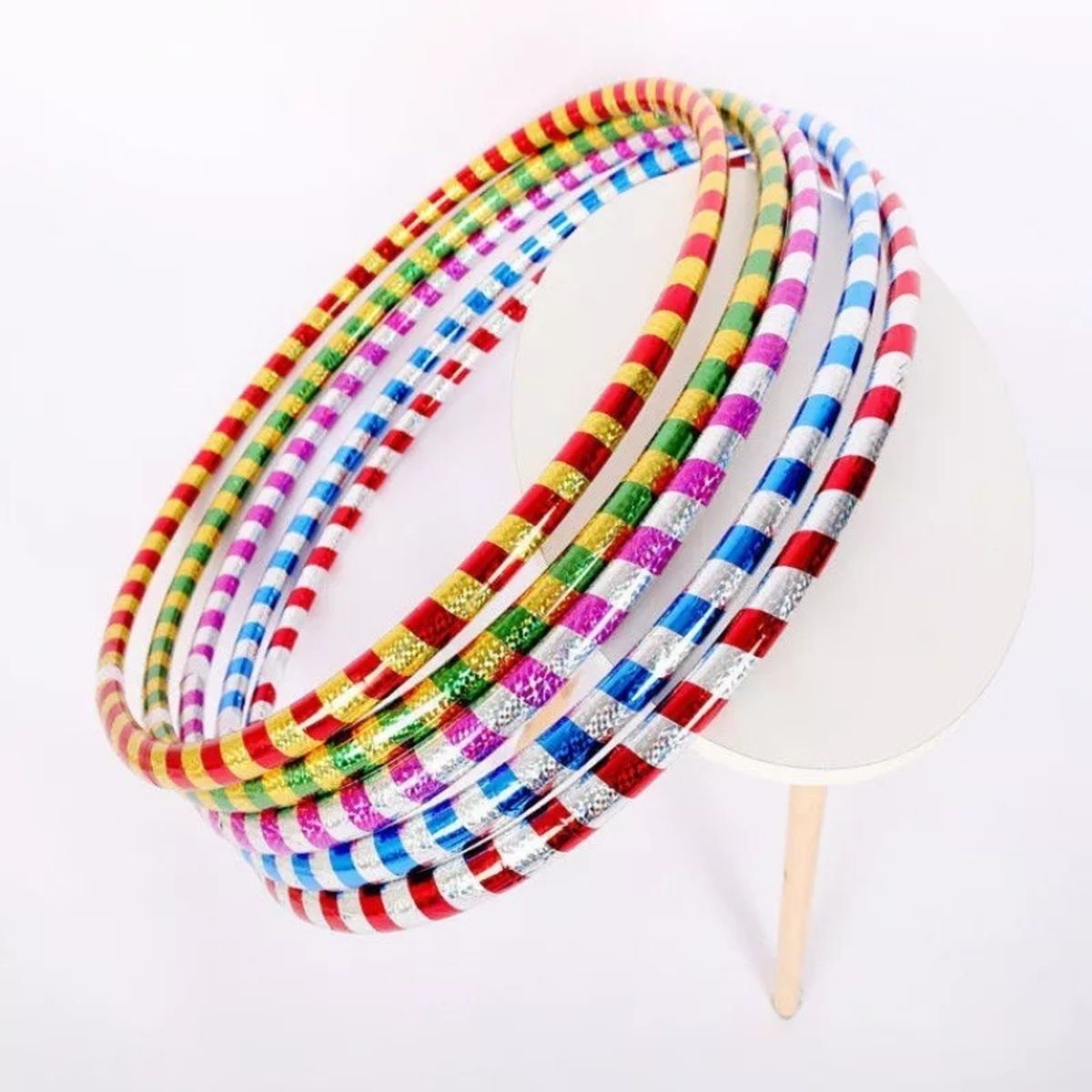 GENERICO - Pack 2 Unidades Aro Hula Hula 50cm De Diametro Ula Ula