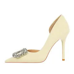 SHANDIAN - Zapato Formal Mujer Beige