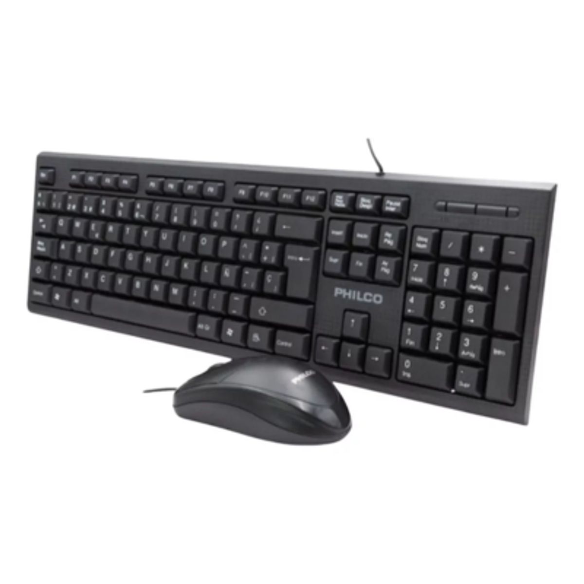 PHILCO - Kit Teclado Mouse Alambrico Philco K4500
