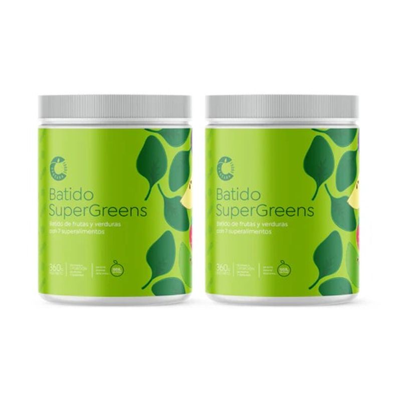 CASCARA FOODS - Pack SuperGreens 60 días