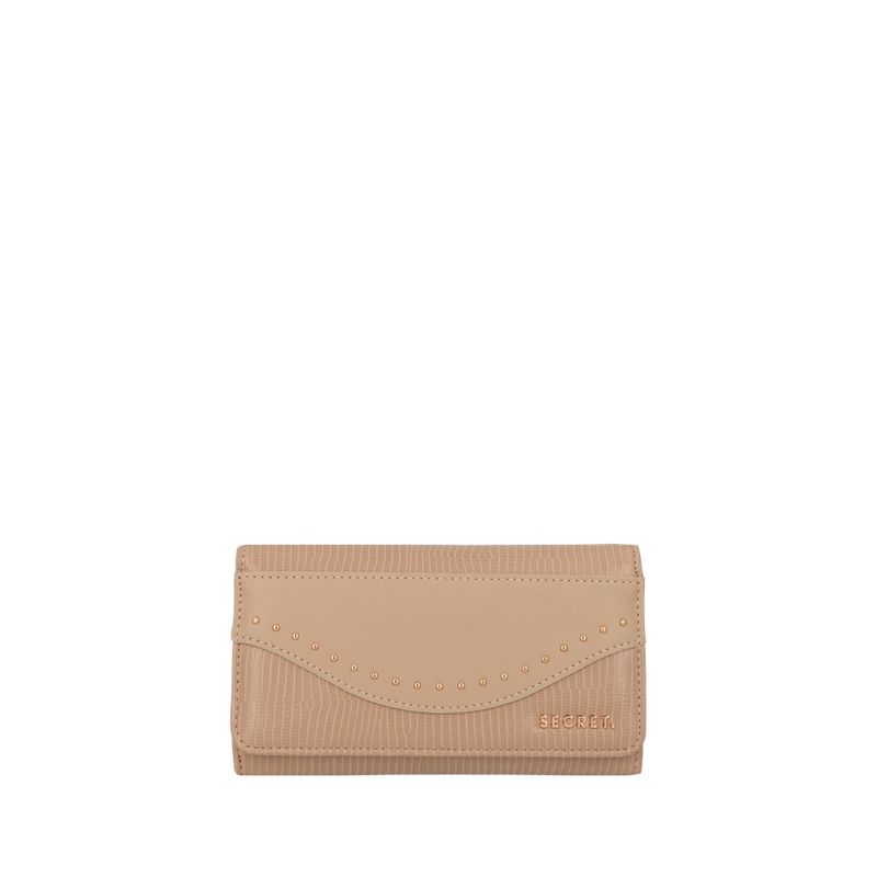 SECRET - Billetera Secret Provenza FW25 L Tostado