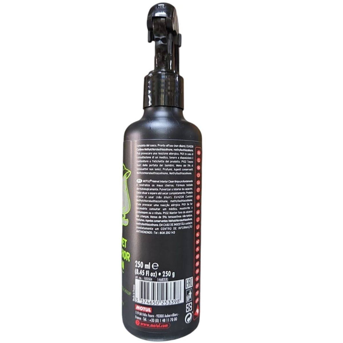 MOTUL - Limpiador interior de Casco para Motocicletas Motul M2