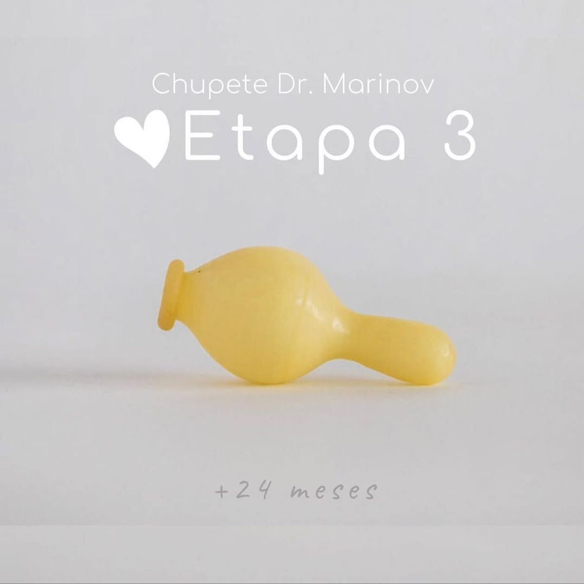DR MARINOV - Chupete Ergonómico Bebe Dr. Marinov - Etapa 3 (24m y +)
