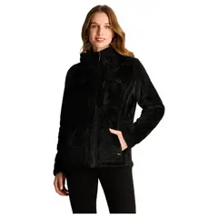CURVI - Polerón Polar Waffle Negro
