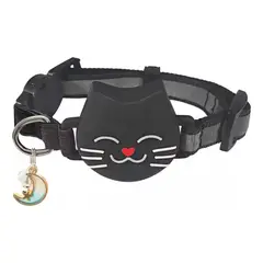 GENERICO - Collar Correa Con Air Tag Localizador De Gatos Brillante