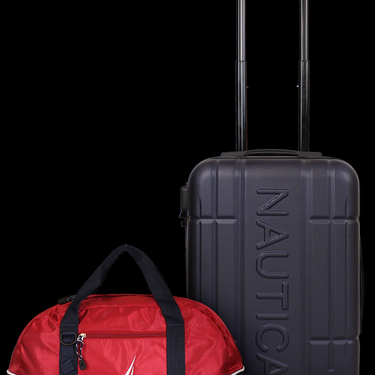 NAUTICA - Pack Maleta cabina Amsterdam 10k azul + Bolso Mannar Nautica