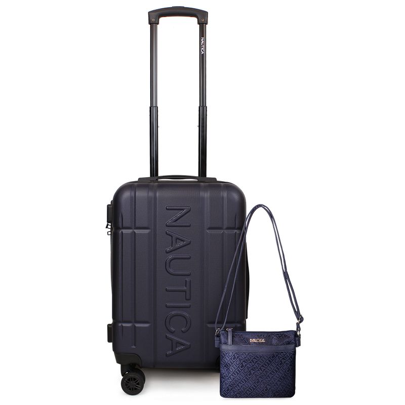 NAUTICA - Pack Maleta cabina Amsterdam 10k azul + Leeway Nautica