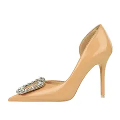 SHANDIAN - Zapato Formal Mujer Beige