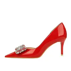 SHANDIAN - Zapato Formal Mujer Beige