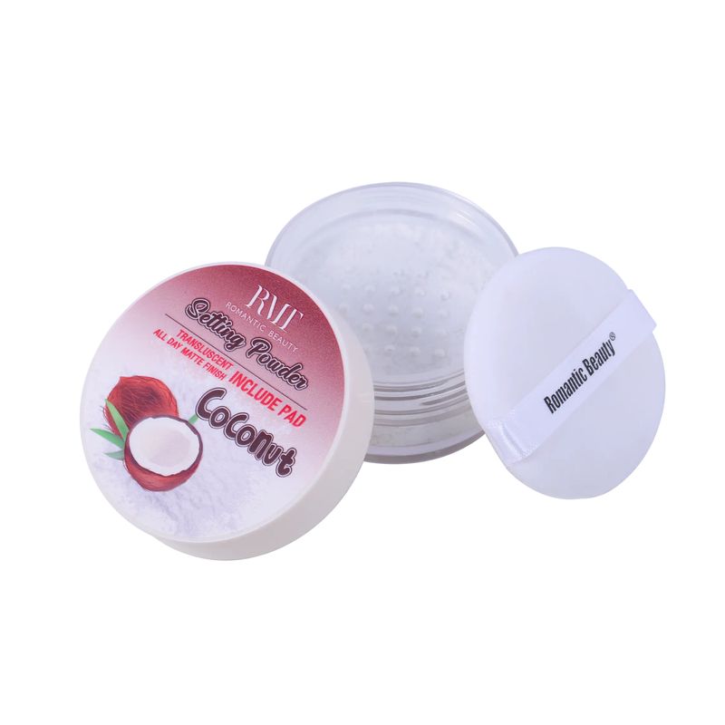 ROMANTIC BEAUTY - Polvo Suelto Traslucido Hd Matte Efecto sellante perfecto