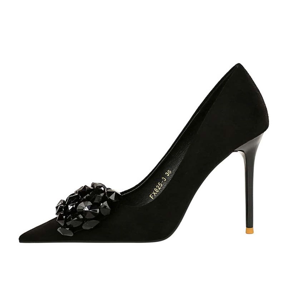 SHANDIAN - Zapato Formal Mujer Negro