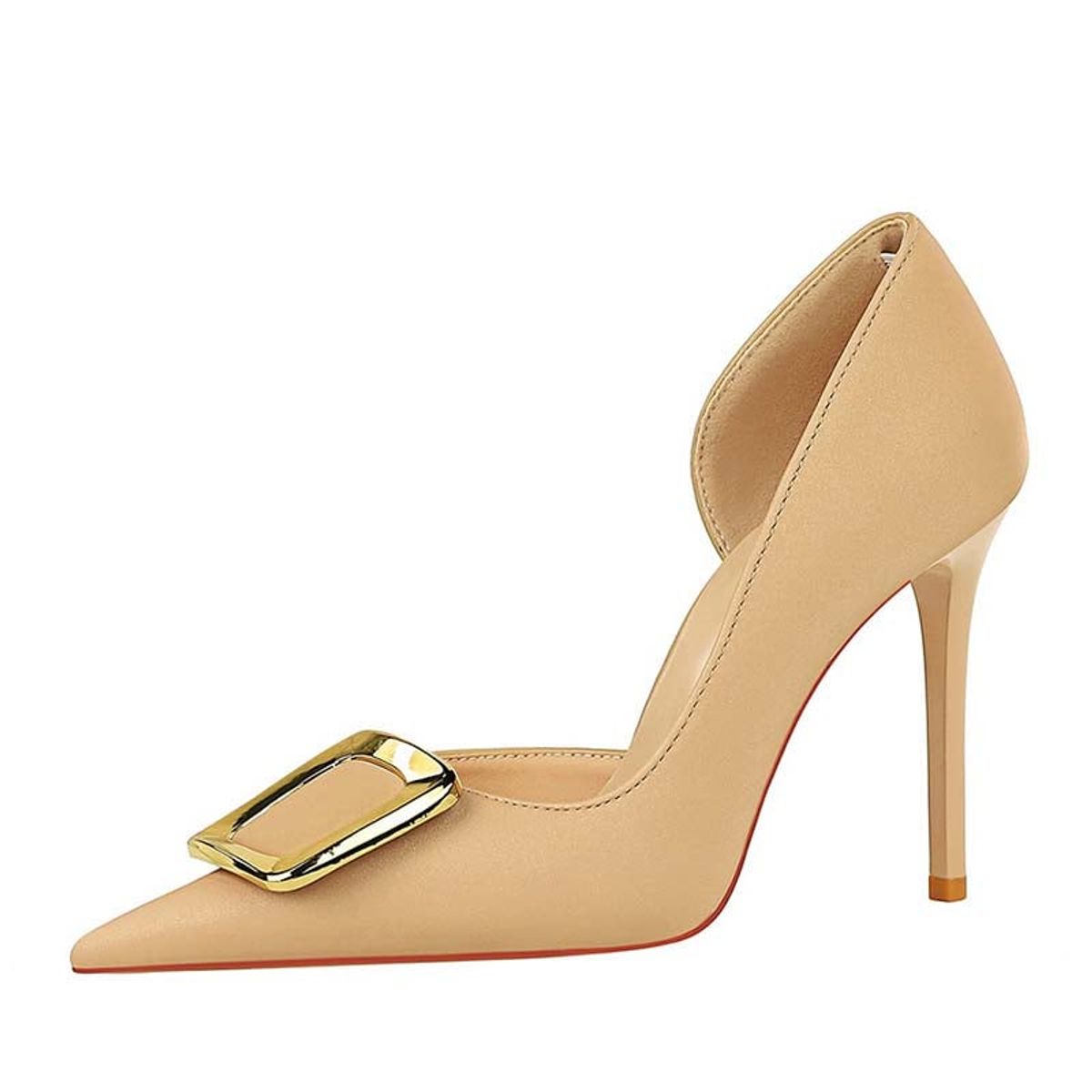 SHANDIAN - Zapato Formal Mujer Beige