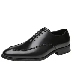 DANWEILE - Zapato Formal Hombre Cuero