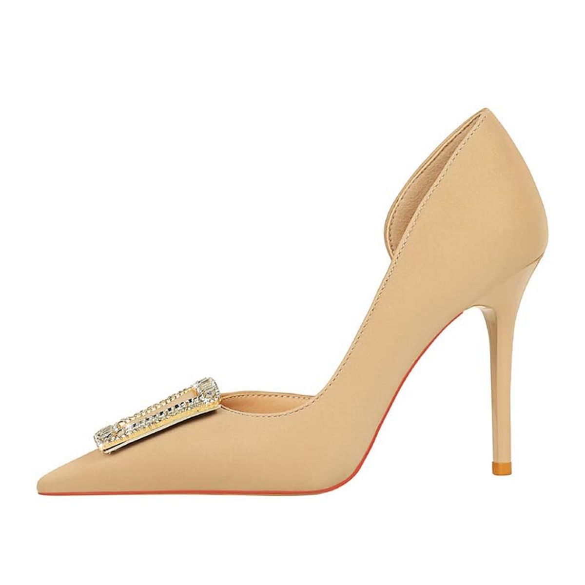 SHANDIAN - Zapato Formal Mujer Beige