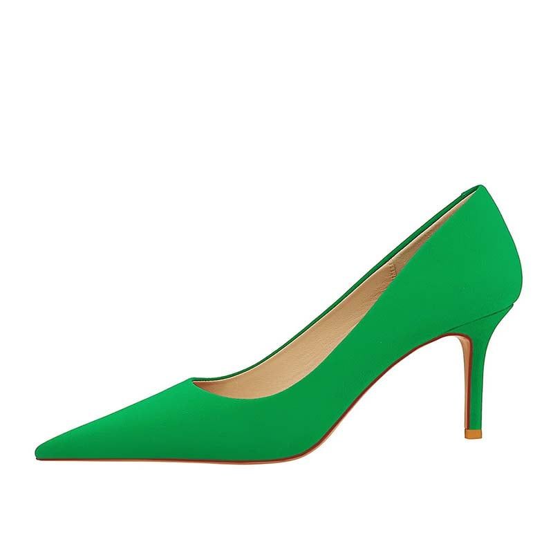 SHANDIAN - Zapato Formal Mujer Negro