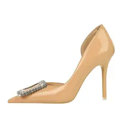 SHANDIAN - Zapato Formal Mujer Beige