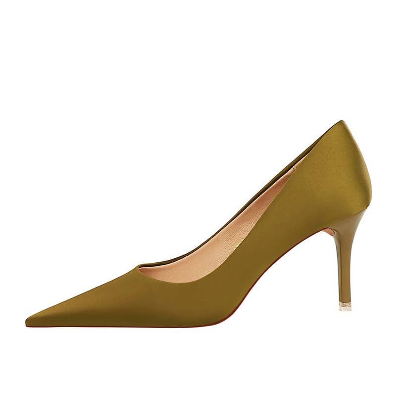 SHANDIAN - Zapato Formal Mujer Beige