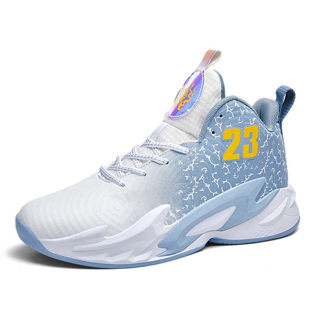 SHANDIAN - Zapatilla Básquetbol Hombre Blanco