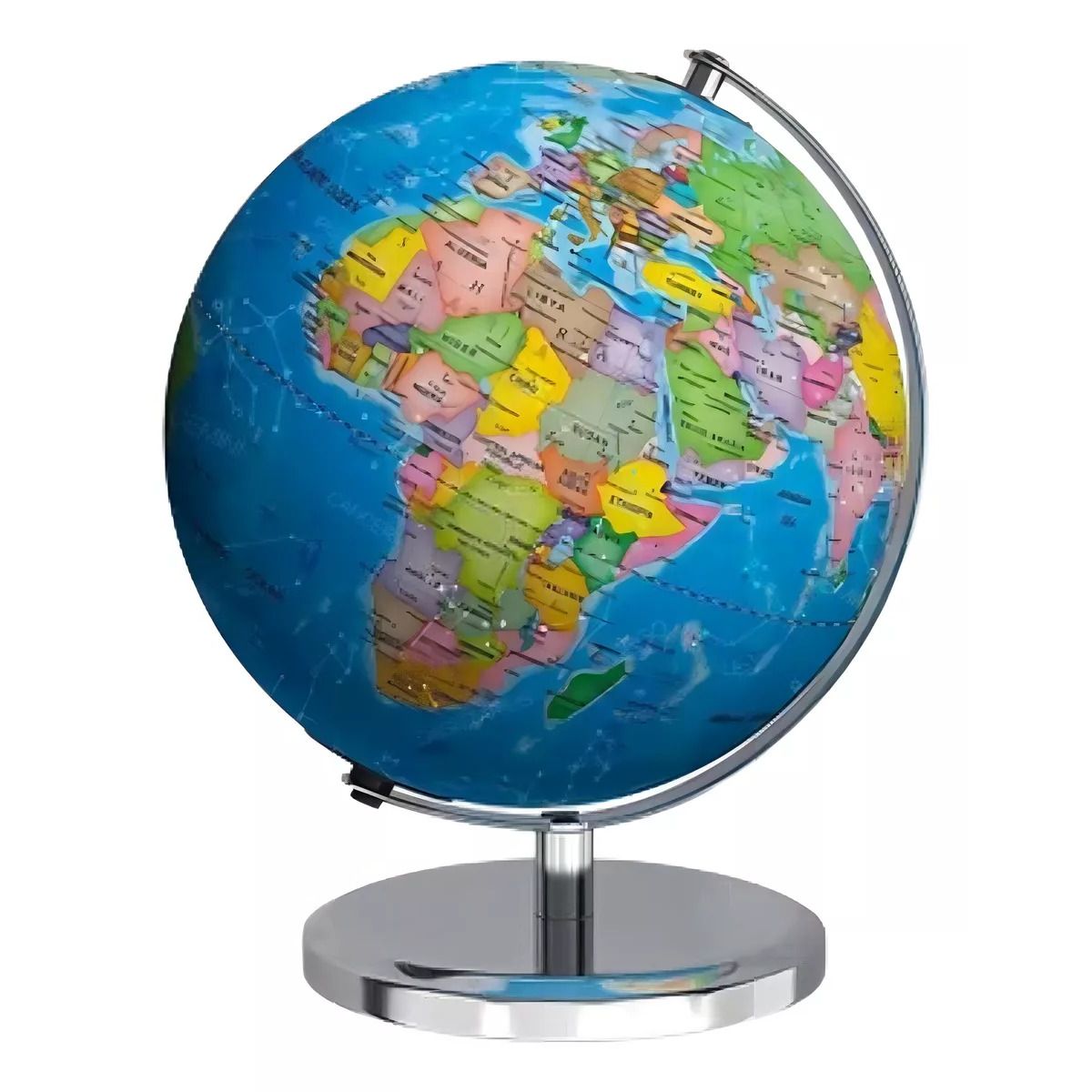 GENERICO - Globo Terráqueo soporte metálico 27cm de alto