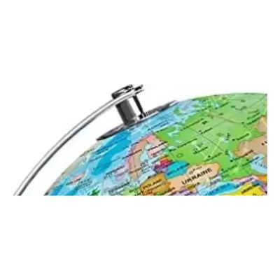 Imagen 2 del producto Globo Terráqueo soporte metálico y luz led 27cm de alto