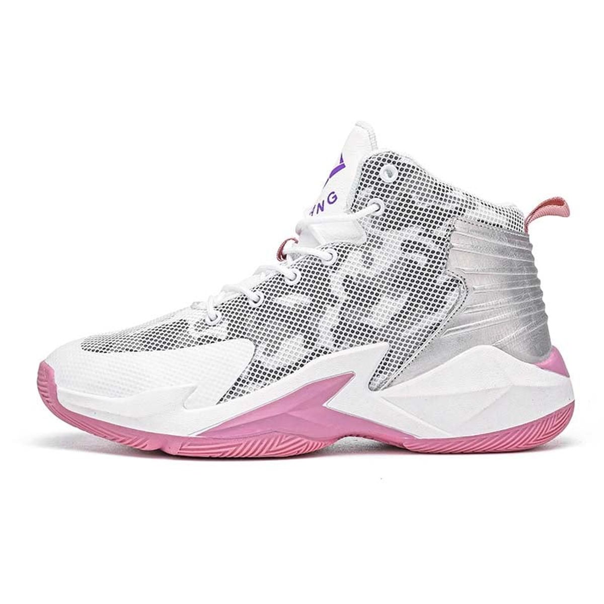 SHANDIAN - Zapatilla de Básquetbol Hombre Blanco