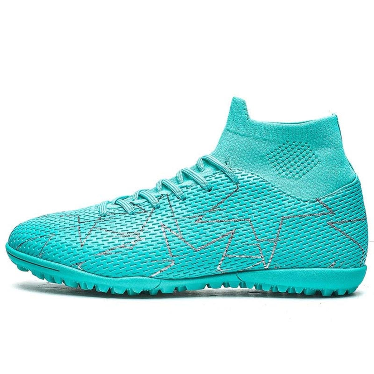 SHANDIAN - Zapatillas de Fútbol Hombre TF zapatos hombre Negro