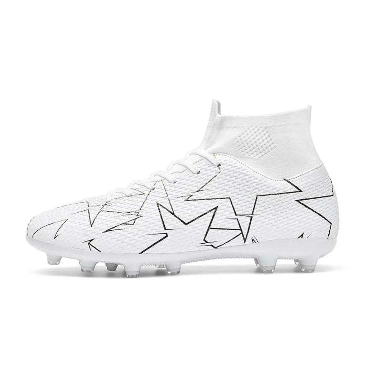 SHANDIAN - Zapatillas de Fútbol Hombre FG zapatos hombre Negro