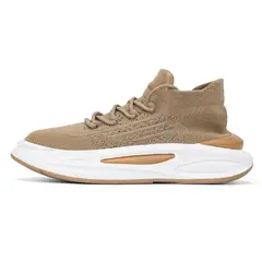 SHANDIAN - Zapatillas Running Hombre Amarillo