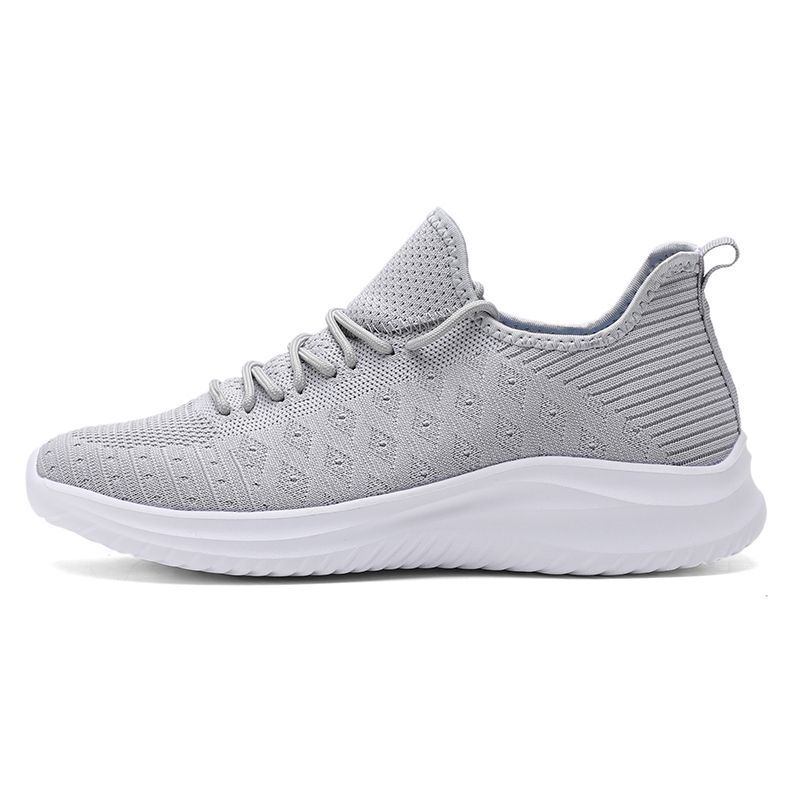 SHANDIAN - Zapatillas Running Hombre Gris