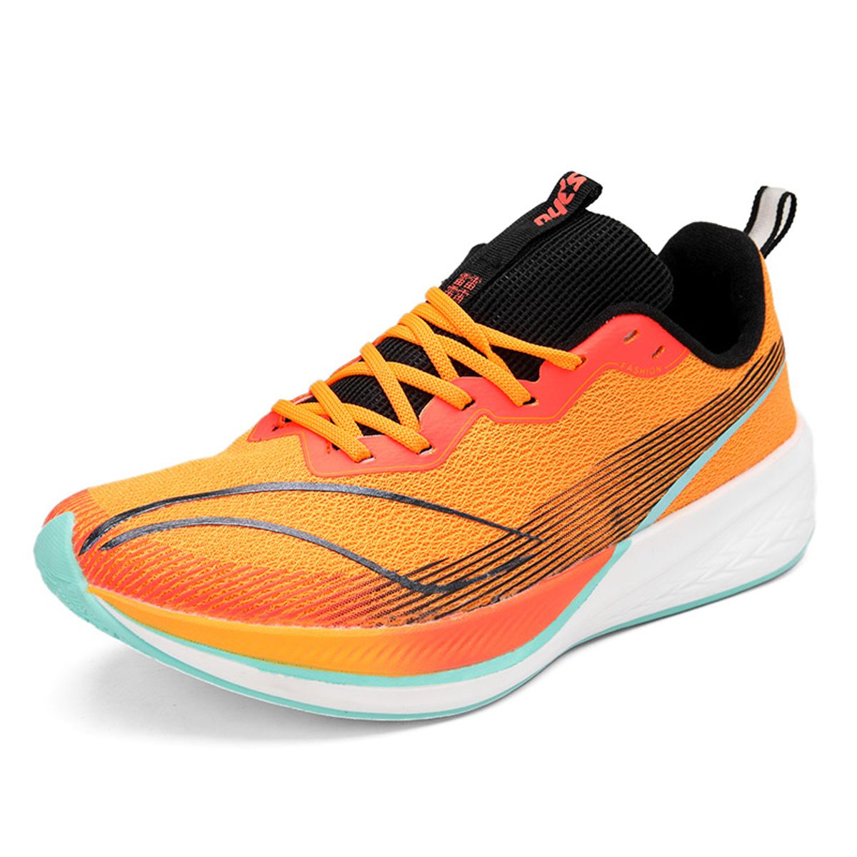 SHANDIAN - Zapatillas Running Hombre Naranja