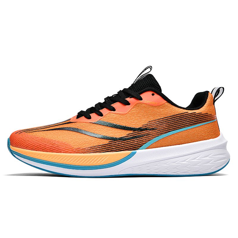 SHANDIAN - Zapatillas Running Hombre Naranja
