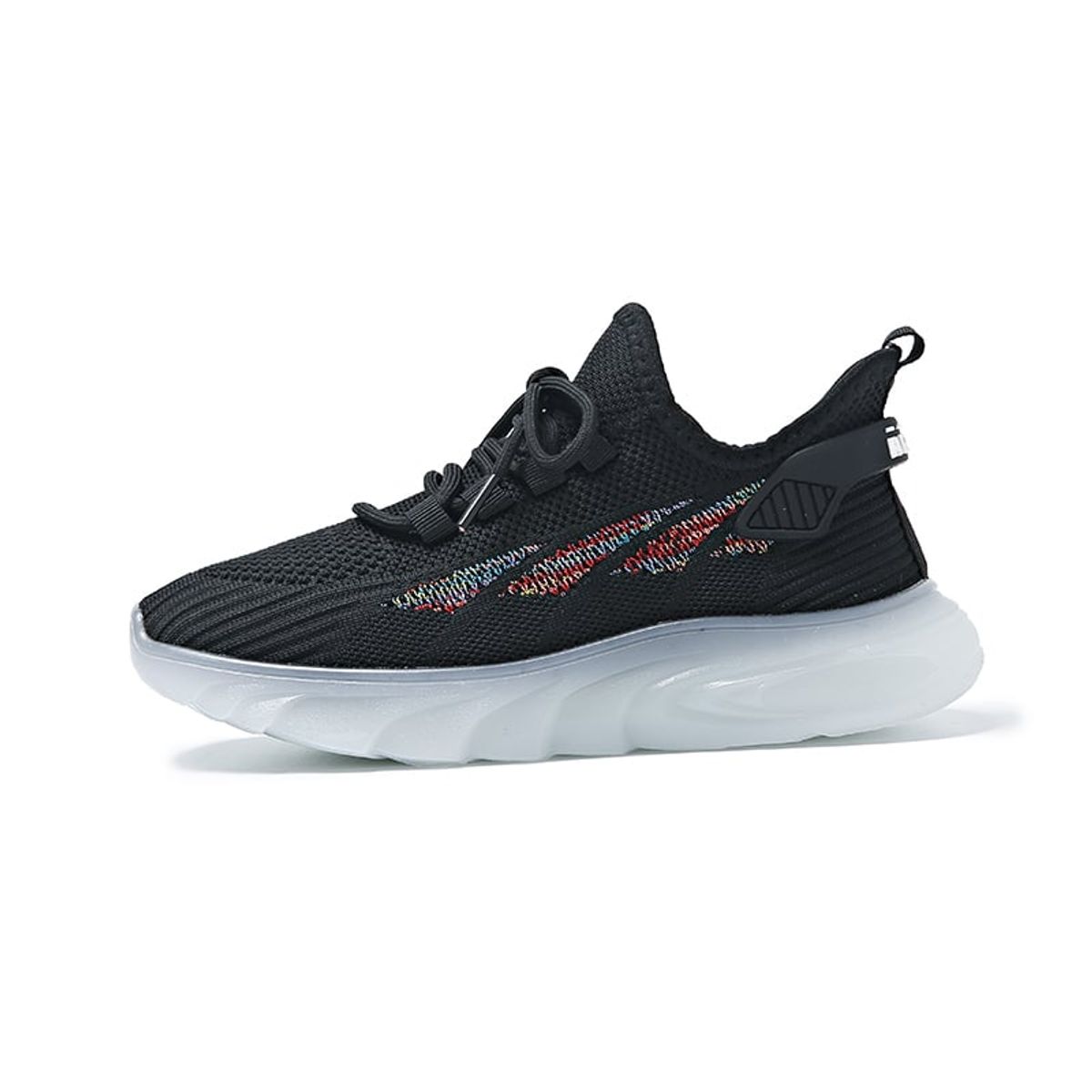 SHANDIAN - Zapatillas Plataforma Mujer Negro