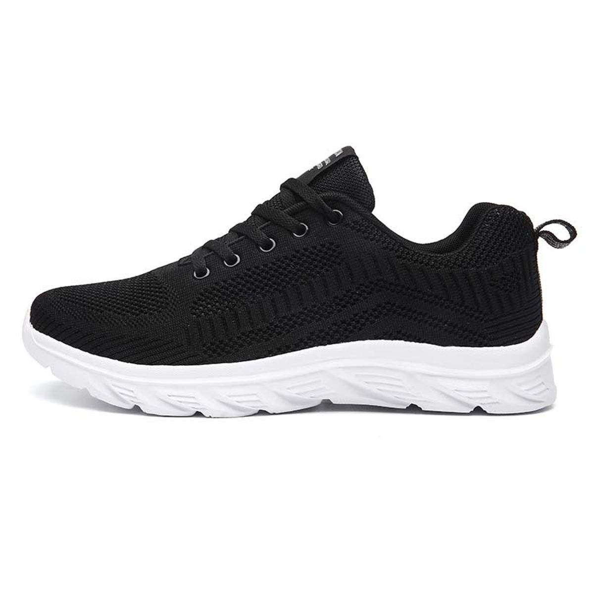 SHANDIAN - Zapatillas Running Hombre Negro