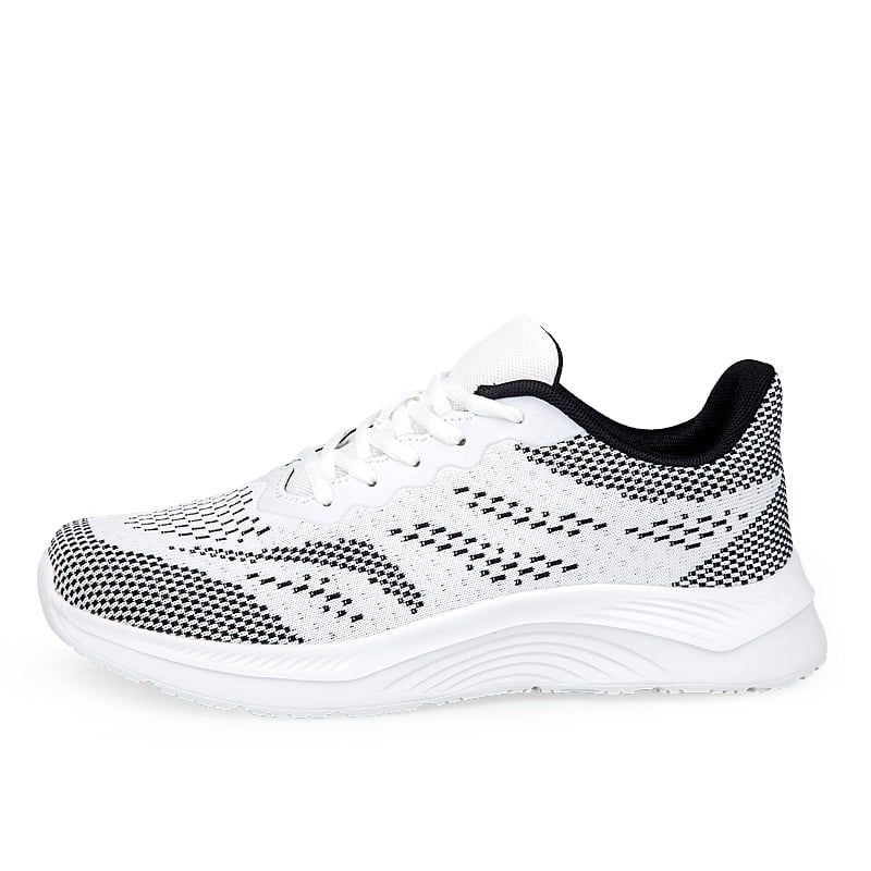 SHANDIAN - Zapatillas Running Hombre Blanco