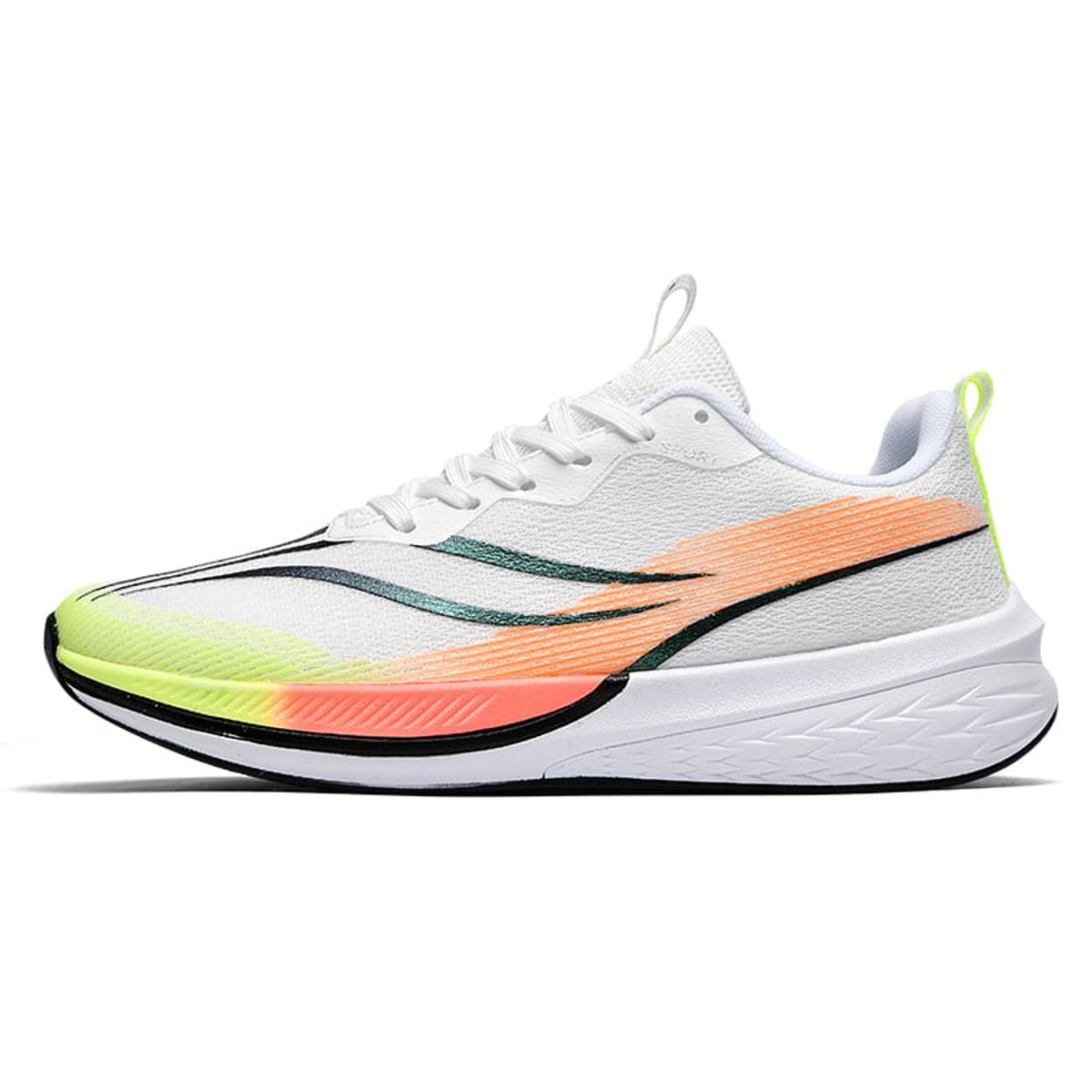 SHANDIAN - Zapatillas Running Hombre Blanco