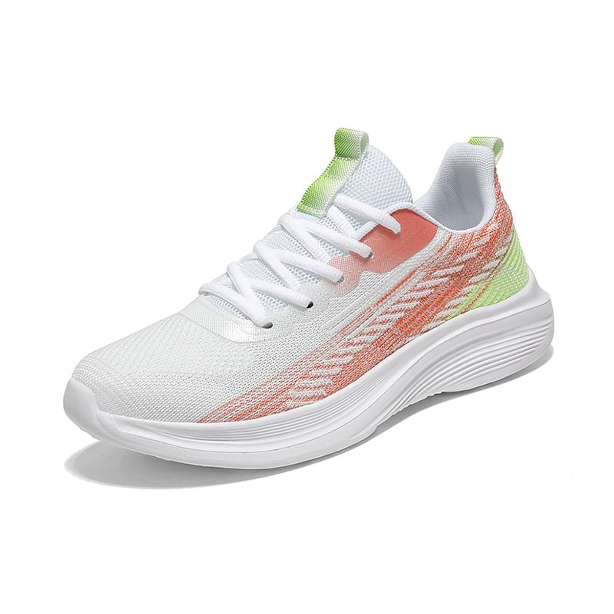 SHANDIAN - Zapatillas Running Hombre Blanco