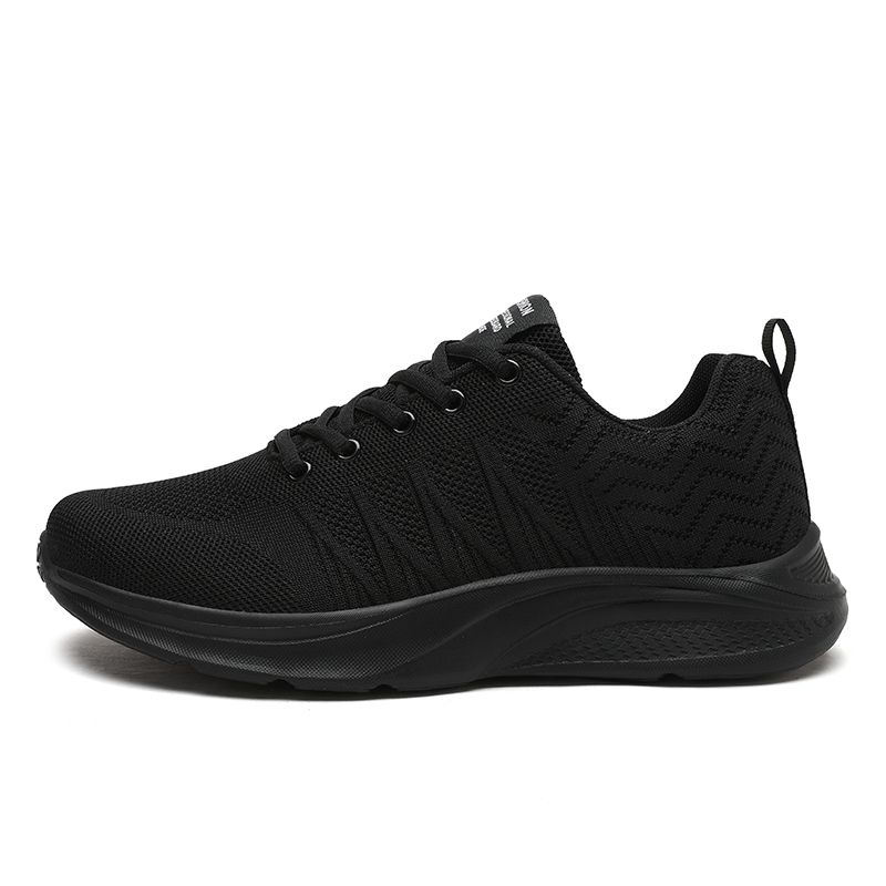 SHANDIAN - Zapatillas Running Hombre Negro
