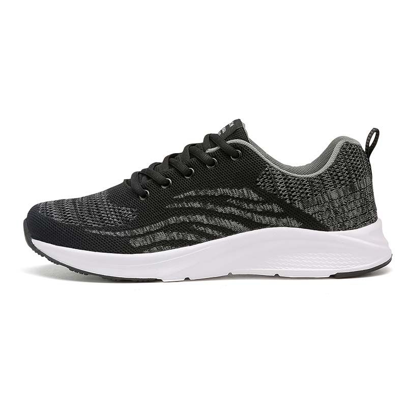SHANDIAN - Zapatillas Running Hombre Negro