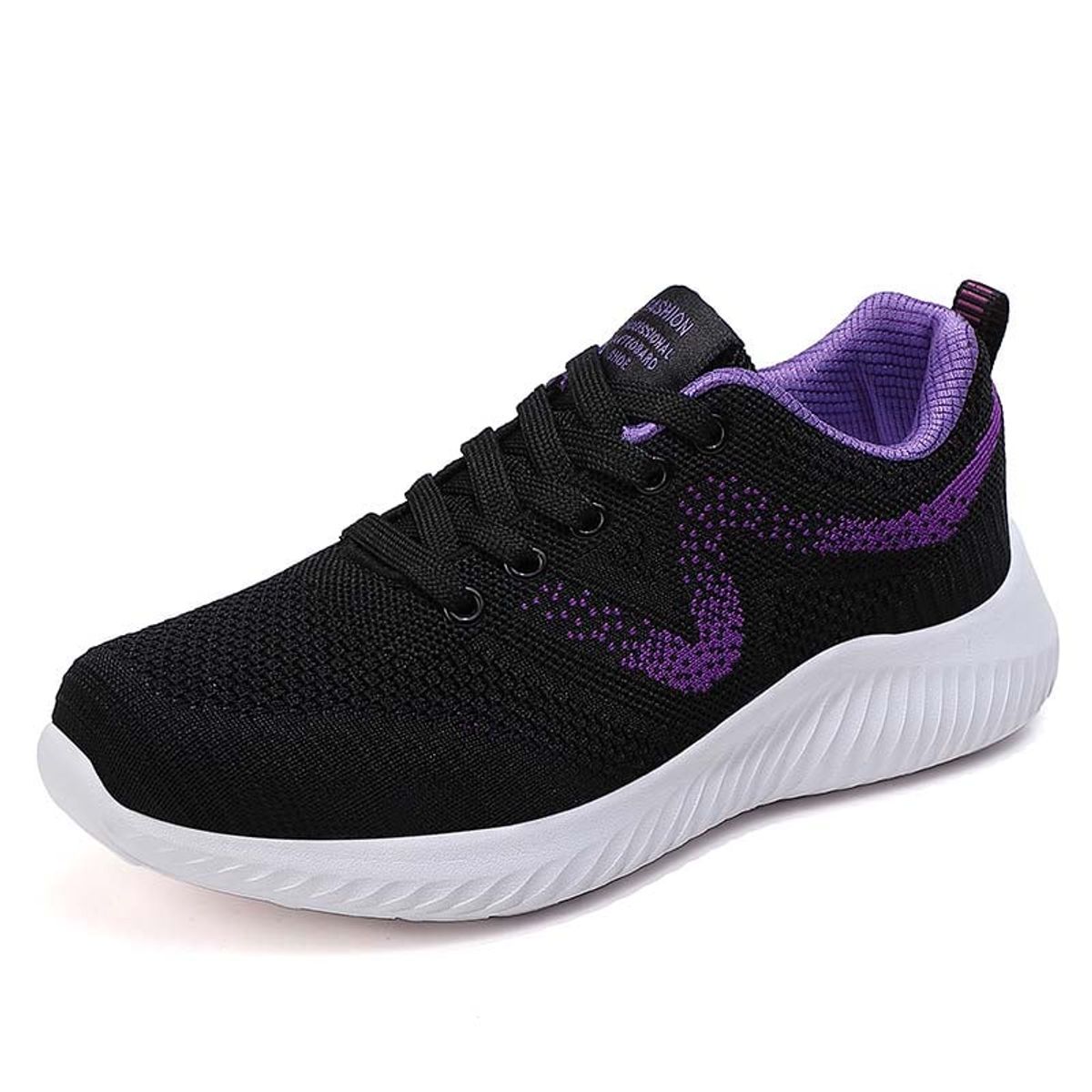 SHANDIAN - Zapatillas Running Mujer Negro