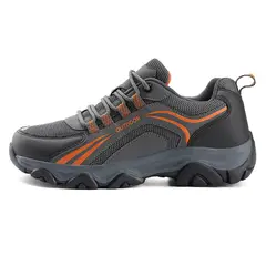 SHANDIAN - Zapatillas Outdoor Deportivos Hombre Gris.