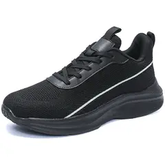 SHANDIAN - Zapatillas Running Hombre Negro