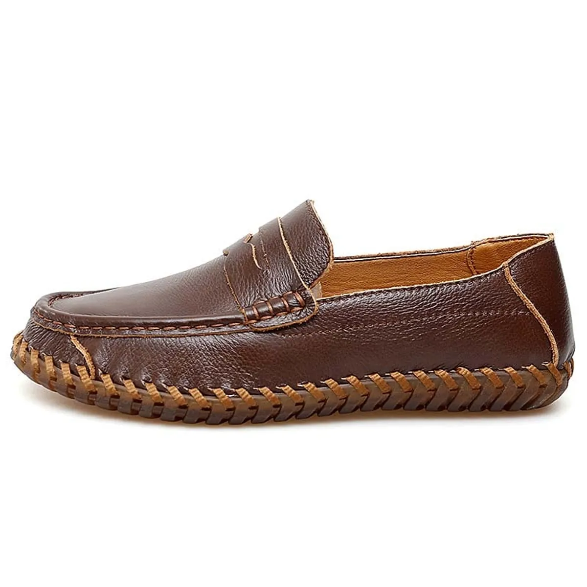 SHANDIAN - Zapato Formal Hombre Cuero Negro