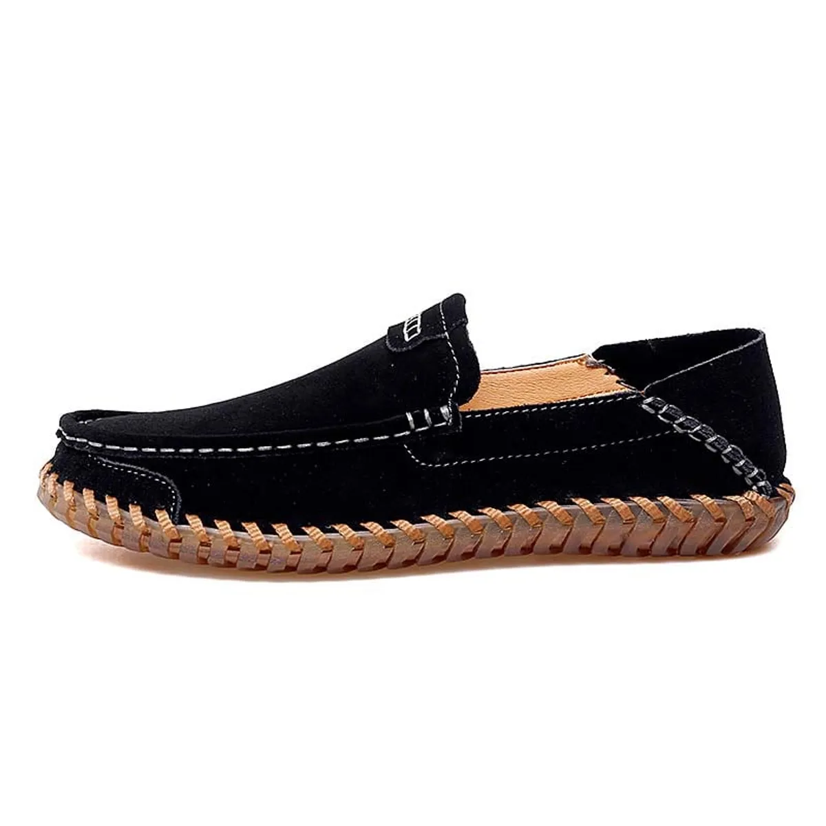 SHANDIAN - Zapato Formal Hombre Cuero Negro