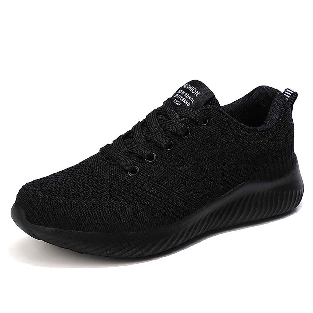 SHANDIAN - Zapatillas Running Mujer Negro