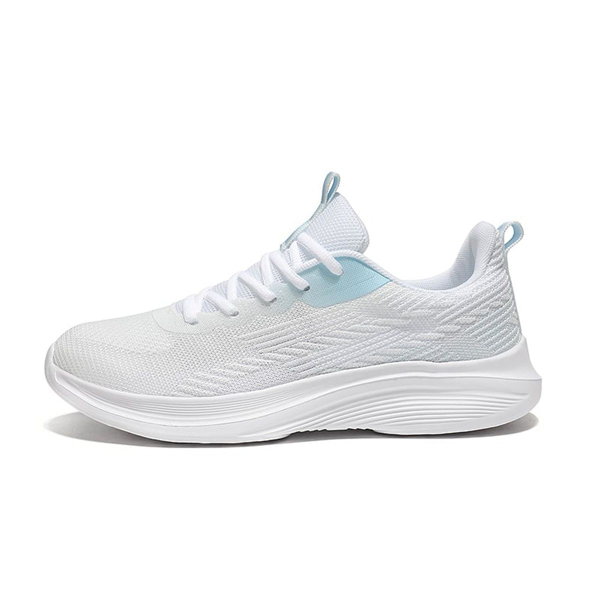 SHANDIAN - Zapatillas Deportivos Hueco Mujer Blanco