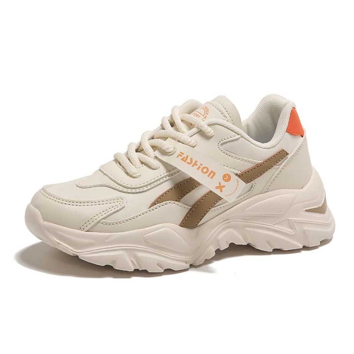 SHANDIAN - Zapatillas Plataforma Mujer Amarillo