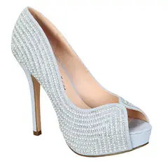 UNIQUE - ZAPATO ALTO CAR43 PLATEADO - Plateado