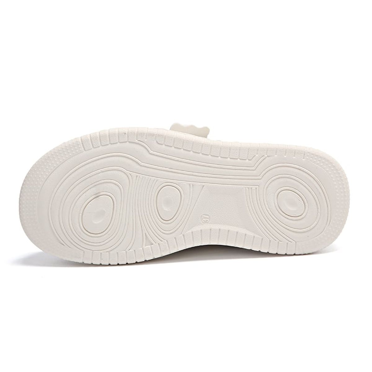 SHANDIAN - Zapatillas Plataforma Mujer Beige